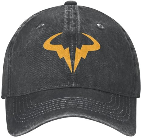 IEINYAUP Tennisspieler Nadal RN Rafa Baseballkappe Casual Unisex Männer Trucker Hut Sonnenfest Outdoor Sonne Snapback Cap Geschenk