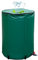 Regenwassertonne, Tragbare Bewegliche Garten-Regentonne, PVC-Regenwasserauffangbehälter mit Zapfen und Überlaufset, Wassertonne for Gartenwasserauffangbehälter