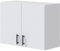 PEGANE Meuble à Suspendre, Meuble Haut pour Cuisine avec 2 Portes Coloris Blanc Brillant - Hauteur 59 x Longueur 80 x Profondeur 34 cm