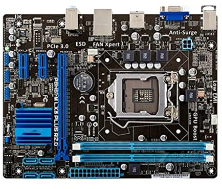 Placas Base de Ordenador Fit For ASUS P8H61-M LX3 Plus R2.0 Zócalo de la Placa Base H61 de Escritorio LGA 1155 i3 i5 i7 DDR3 16G UATX UEFI BIOS Mainboard Original Usado