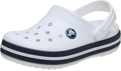 Crocs Toddler Crocband Clog 24-25 EU White/Navy