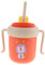 BRIGHTFUFU Botella de Agua Infantil Inoxidable con Asa y Vaso Antiderrame para Bebés y Diseño y Divertido con de Dibujos Animados