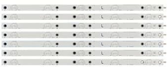 WEIYAOYAOWH LED Strips for 50 TV 50PUH6400/88 50PUF6061/12 LE50S5970 500TT68 V2 TPT500U1 QVN03.U GJ 2K15 D2P5 500 D612 V3 R