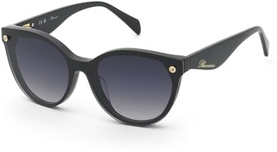 Blumarine Eyeglasses UBM894 0700 NERO LUCIDO 52/18/140 Woman