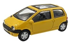 OPO 10 Miniaturauto, kompatibel mit Renault Twingo 4, Gelb, Maßstab 1:43 - Cararama 813132