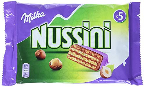 Milka Nussini - (5 x 31,5 gr)