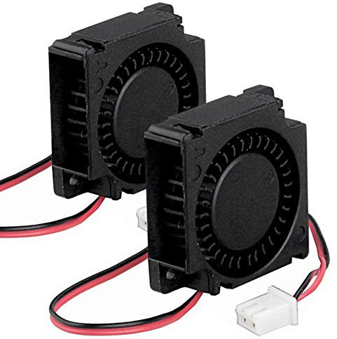 Wathai 2 Pack 30mm x 10mm 5V Small DC Brushless Cooling Blower Fan ¡