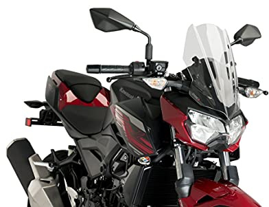 Puig Windshield Naked New Generation Sport 3548W for Kawasaki Z400 19'