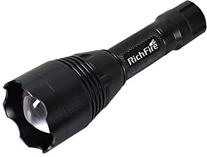 SXFJF Led Torch, Rechargeable Zoomable Powerful Flashlight 900 Lumens 18650 Battery IP65 Water-Resistant And 5 Light Modes, for Camping, Hiking, Auto Emergencies