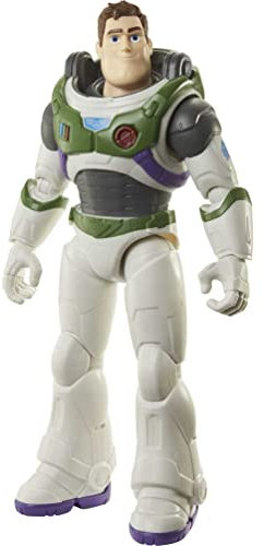 Disney Pixar Lightyear Buzz l'Eclair Figurine Buzz Alpha 30cm, jouet pour enfant dès 4 ans, HHK30