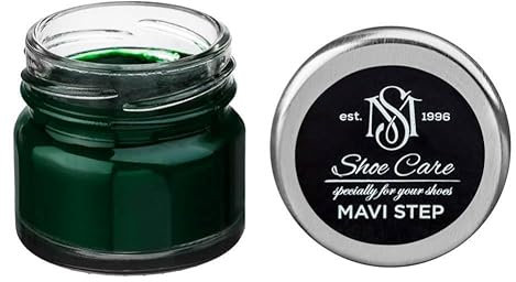 MAVI STEP Baume Rénovateur Multi Oil Balm pour Daim et Nubuck - 113 Vert