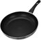 Royalford Fry Pan, 28 Cm - Aluminium Non-Stick Frying Pan Induction Hob Egg Omelet Pan - Saute Pan with 3-Layer Construction & Cool Touch Bakelite Handle, Blac RF11881