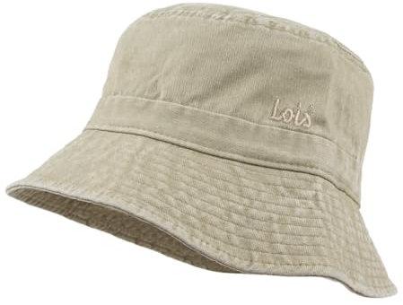 Lois - Fischerhut Herren - Trendiger Bucket Hat Herren, Stilvoller Sonnenhut Damen, Vielseitiger Fischerhut Damen, Eleganter Anglerhut Herren, Beig