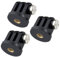 SOONSUN Stativ-Adapter für GoPro Hero 13, 12, 11, 10, 9, 8, 7, 6, 5, 4, 3+, 3, Session, Fusion, Akaso, SJCAM, DJI Osmo Action-Kamera, 316 Edelstahl-Schraubenmutter, rostfrei in Meerwasser, 3 Stück