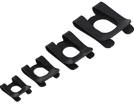 Gatuida 40st Automatische Halter Karosserieschrauben Stoßstange Stoßstangenclips Autoclips U-Mutter-schraubclip Halteklammern Für Karosserien Autozubehör Auto U-Clip Bolzen Zu Klemmen