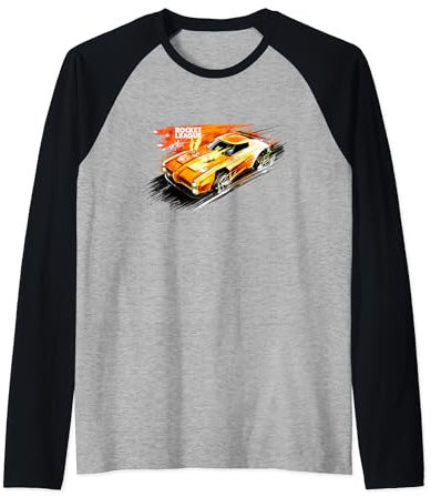 Rocket League Dominus Fire Raglan