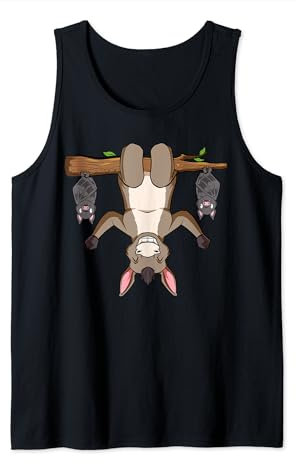 Lustiges Esel Meditation Yoga Tank Top