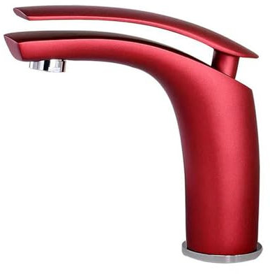 Rubinetti Da Bagno Rubinetto Miscelatore Per Wc Da Bagno Con Rubinetto Per Lavabo In Rame Rosso
