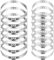 Tenbrachian 16 Pcs Collier de Serrage pour Soufflet de Cardan, Collier Soufflet Cardan en Acier Inox, Universel Colliers de Serrage pour Soufflet de Cardan Plupart des Voitures (8 Petits + 8 Grands)