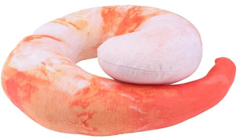 VICASKY Simulation Garnelen Kissen 40cm Weiches üsch Realistisches Garnelen Stofftier Kuschelkissen Für Und Ideal Als Dekokissen Oder