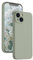 KPPIT Silikon Hülle für iPhone 14 Hülle mit Lanyard, Handyhülle für iPhone 14 Ultra Dünn mit Microfiber,Kratzfeste Rundumschutz Schutzhülle für iPhone 14 Case 6.1'' Kupfer Grün
