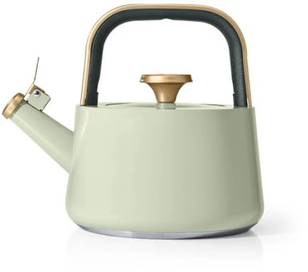 1.8L Ceramic Non-Stick Sage Green Tea Kettle