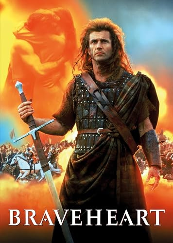 Love By Canvas Braveheart Filmposter, klassisch, historisch, episch, Wandkunst, Dekor (A4)