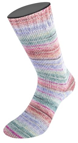 LANA GROSSA Meilenweit Merino Extrafine Cremoso | Extrafeine Merino-Wolle, waschmaschinenfest | Handstrickgarn aus 75% Schurwolle & 20% Polyamid | 100g Wolle zum Stricken & Häkeln | 420m FB 4125