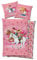 Bibi und Tina Biber/Flanell Kinder Wende-Bettwäsche Motiv Lieblingspferd Rosa 135 x 200 cm + 80 x 80 cm 100% Baumwolle Bibi Blocksberg Tina Martin Pferde-Bettwäsche Sabrina Amadeus Deutsche Größe