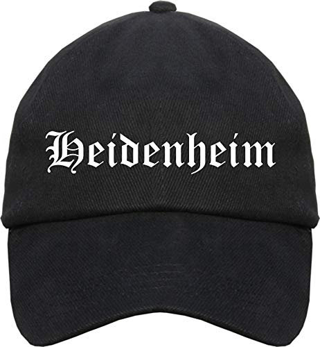 sostex Heidenheim Cappy - Altdeutsch Bedruckt - Schirmmütze Cap Einheitsgröße Schwarz