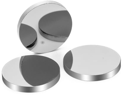 MCWlaser CO2 Laser Spiegel MO Reflection Reflektor Mirrors 3PCS Dia:30mm Molybdän Mirror für CO2 Lasergravur Schneidemaschine