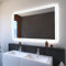 SARAR Badspiegel Spiegel Badezimmerspiegel mit LED-Beleuchtung 100x80cm Made in Germany Wandspiegel Mirror Spiegel Bad mit Licht nach Maß Designo MA4110