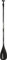 Cressi Carbon Sup Paddle Pala telescópica para SUP con tres módulos flotantes, Unisex adulto, Negro, One Size