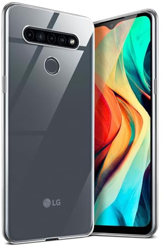 moex Aero Case für LG K41S Hülle Durchsichtig, Silikon Handyhülle Transparent, Clear Case Ultra Slim, Backcover Schutzhülle Dünn, Silikonhülle Minimalistisch, Klar