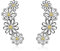 VONALA GänseblümchenOhrringe Damen, 925 Sterling Silber Ohrstecker Zirkonia Hypoallergen Schmuck (Gänseblümchen)