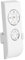Mavis Laven Fan Lamp Remote Control 3 Speeds Universal Ceiling Pendant Ceiling Fan Lamp Remote Controller Speed Light Timing 3 in 1