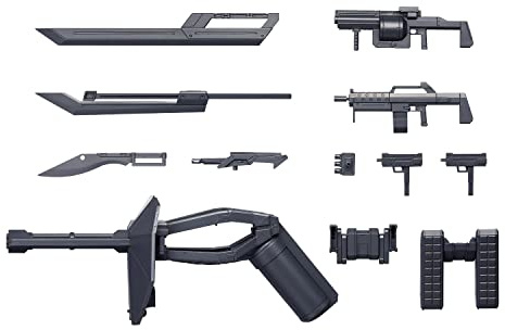 BANDAI SPIRITS AMAIM -HG 1/72 AMAIM Warrior at The Borderline Weapon Set 2 -Model Kit