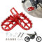 Repose-Pieds de Moto, kit modifié de Rechange et pour Moto Tout-Terrain électrique sur-Ron Surron Ultra Bee, Rouge