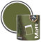 Rust-Oleum Colours Matt Emulsion Wall and Ceiling Paint - Jasper 2.5L