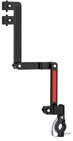 Pram Umbrella Clamp, Umbrella for Pram with Clamp, Wheelchair Umbrella Stand - Adjustable Umbrella Holder, Umbrella Connection Holder for Wheelchairs, , Bikes