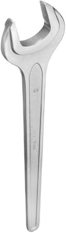 sourcing map Single Open Ended Spanner Wrench, 41mm, Thicken CR-V Steel Open End Wrench Tool for for Automotive Repair and Furniture Assembly, Grey