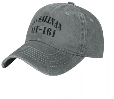 OAAJKOAM USS SALINAN (ATF-161) Ship's Store Baseballmütze Golf Strandmütze Wild Ball Hat Herren Luxus Damen