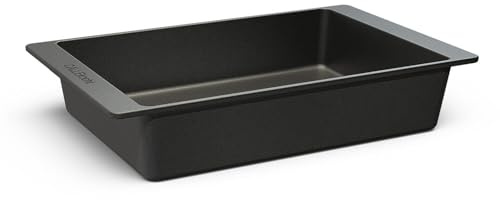 Hoffmann x CALLEkocht Aluminium-Handguss Bräter, 41x26 cm, Anthrazit, Induktionsgeeignet, Backofenfest bis 250°C, 5L Volumen, Aufflaufform, Lasagneform, Made in Germany (ohne Deckel)