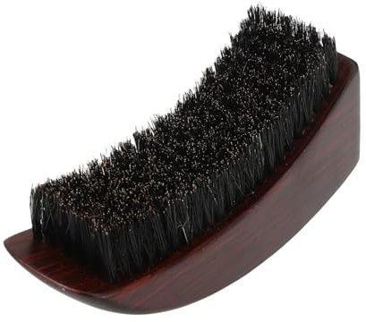VINTORKY Haarbürste Aus Holz Mit Weichen Borsten Herren Bart Und Haargrooming Bürste Für Feines Haar Ergonomisches Design Tragbar Für Tägliche Pflege Und Reisen