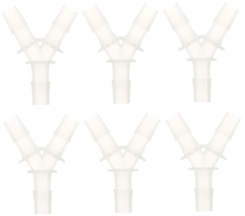 IMIKEYA 6stücke Wege-kunststoff-schlauchverbinder Y-form Rohr-anschlüsse Für Bewässerungssystem Wasserschlauch Reparieren Verlängern Teile Zubehör Anschlüsse