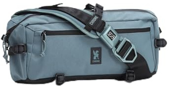 Chrome Industries Kadet Sling Messenger Bag - Crossbody Rucksack für Damen und Herren mit Schnellverschluss-Schnalle - 9L, Stahlblau