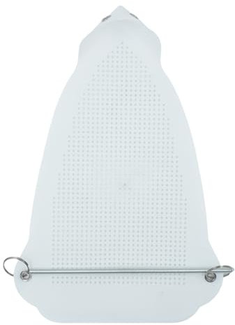 Iron Shoe Cover - Steam Irons Protector, Heat Resistant Plate Guard | 9.06x6.1x0.02 inches Protective Bottom Plate, Nonstick Ironing surfece, Anti-Burn Fabric Shield Ironing Clothes Home Use