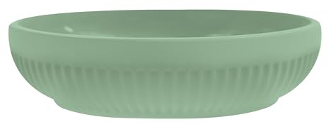 MSV - Porte Savon à Poser Gino 11.5 x 2.8 cm - Accessoire Salle de Bain, Cuisine - Design Élégant et Moderne - Facile à Nettoyer - Stable et Résistant - Basil