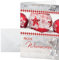SIGEL DS053 Weihnachtskarten Set mit Umschlag, DIN A6, 25 Stück Winter Feeling, ideal zum Bedrucken