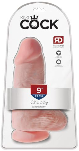 King Cock 9 Chubby, Light, 9 Zoll
